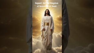 Matthew 4: 17 “Repent: for the kingdom of heaven is at hand.”