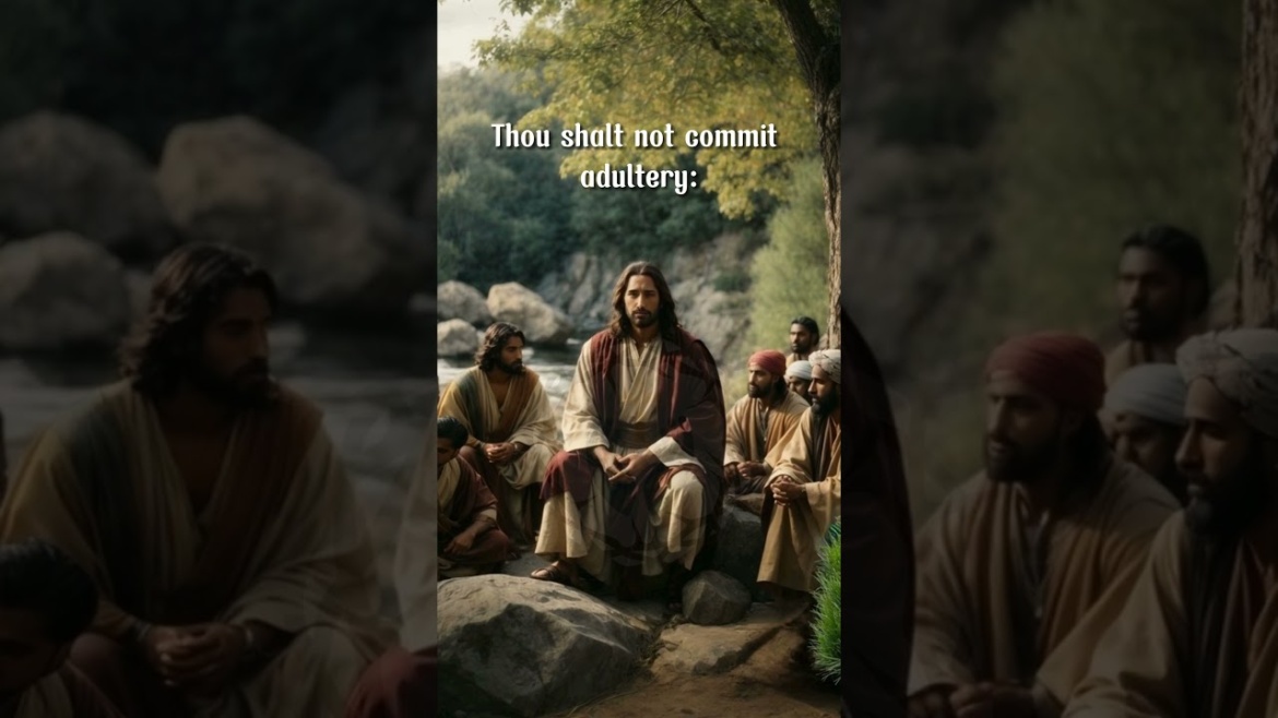 Matthew 5: 27-28 “Ye have heard that it was said by them of old time, Thou shalt not …”
