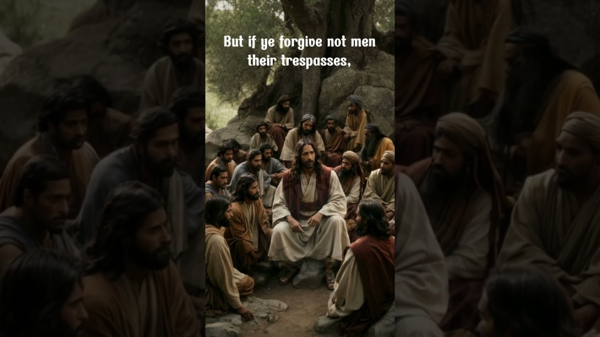 Matthew 6: 14-15 “For if ye forgive men their trespasses, your heavenly Father will …”