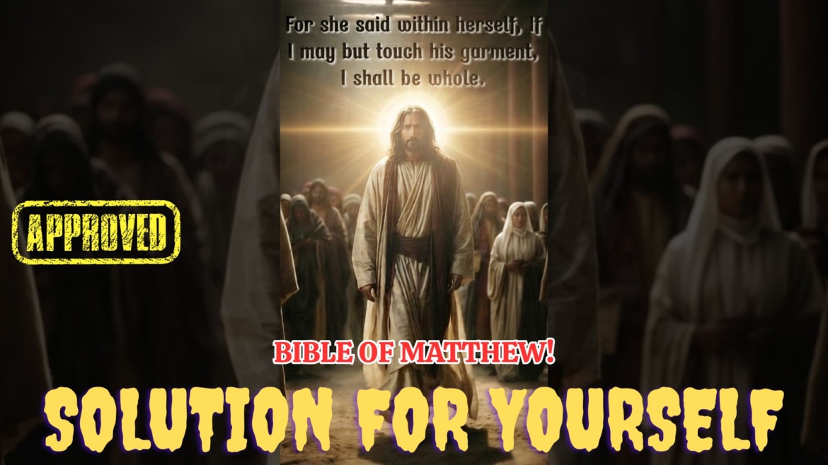 Matthew 9: 18-26 “While he spake these things unto them, behold, there came a …”