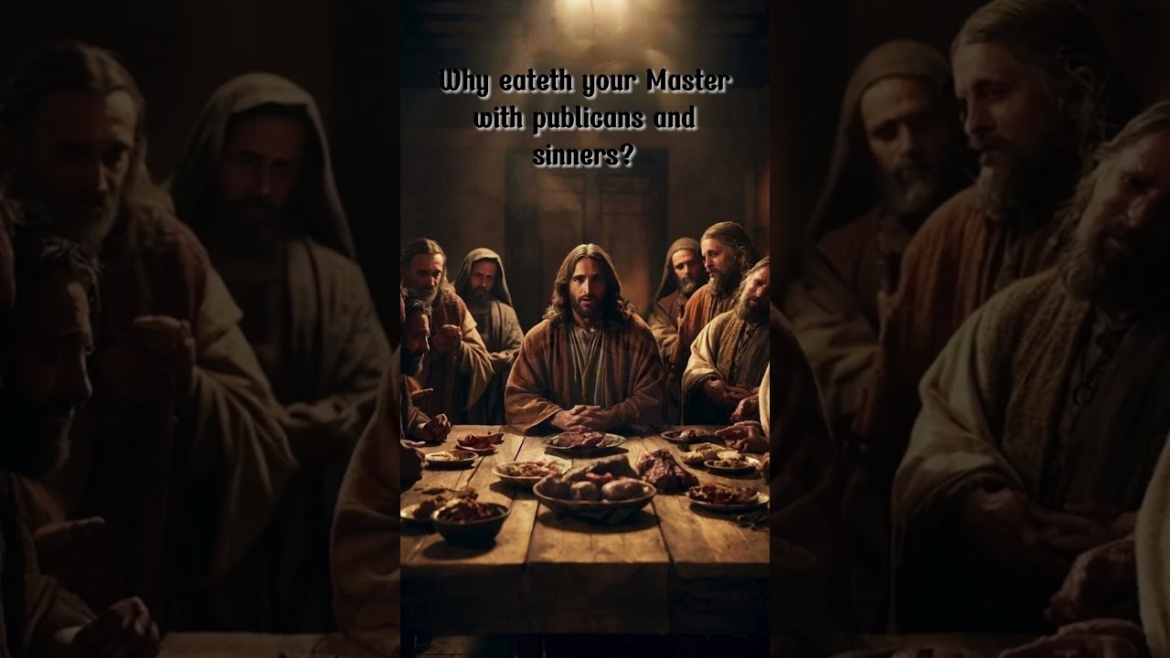 Matthew 9: 9-13 “And as Jesus passed forth from thence, he saw a man, named Matthew, …”