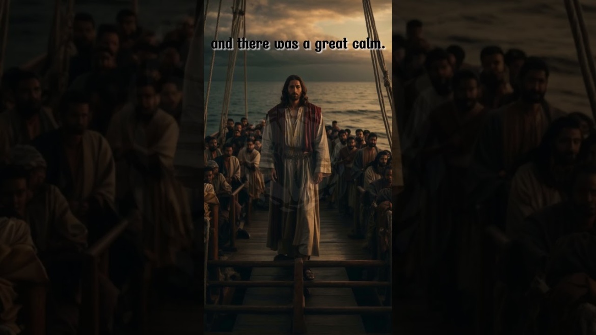 Matthew 8: 23-27 “And when he was entered into a ship, his disciples followed him. …”