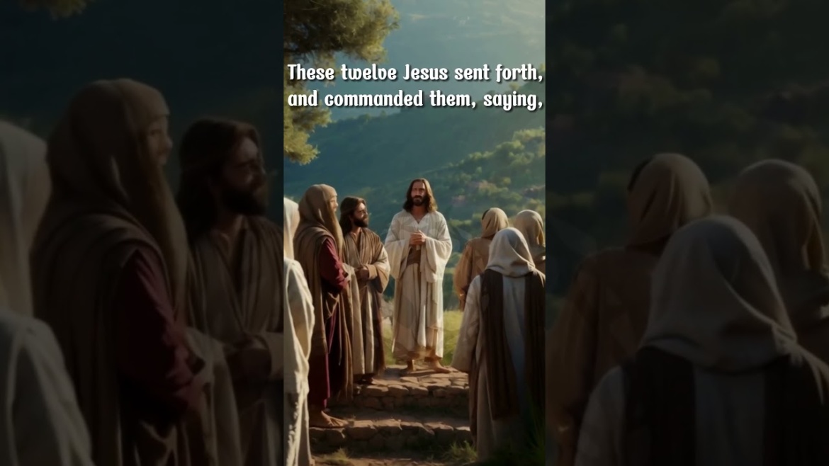 Matthew 10: 1-6 “And when he had called unto him his twelve disciples, he gave them …”